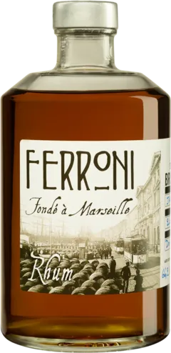 vue du vin Maison Ferroni Molasses Jamaican Rhum "Brut de Fût Jamaique" Brun Giftbox