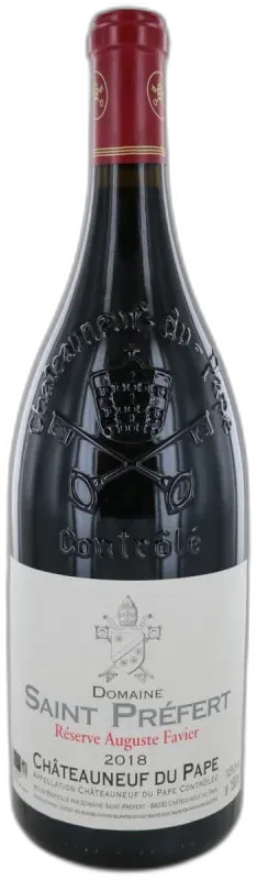 illustration du vin Chateauneuf-du-Pape Reserve Auguste Favier st Prefert
