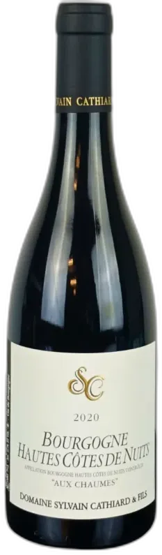 image du vin Domaine Cathiard Sylvain 2020 Hautes Cotes de Nuits Aoc Blanc Aux Chaumes