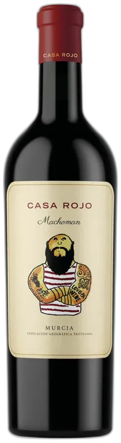 vue du vin Tierra de Murcia Igp Machoman Casa Rojo 2022