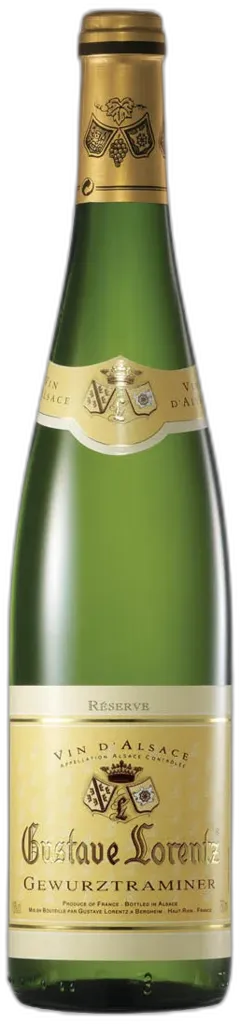 photo du vin Alsace Réserve Aoc Gewürztraminer Gustave Lorentz 2024