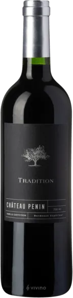 photo du vin Château Penin Tradition Rouge 2019
