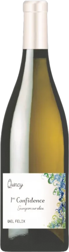 vue du vin Domaine Gaël Félix Quincy 1ère Confidence 2024