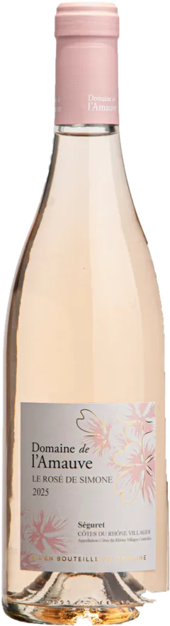 photo du vin Côtes-du-Rhône Village Domaine de l’Amauve Rose 2025