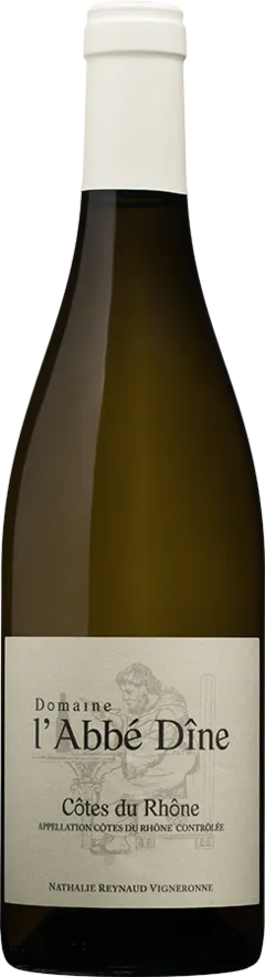 photo du vin Côtes-du-Rhône Domaine l’Abbé Dine Blanc 2025