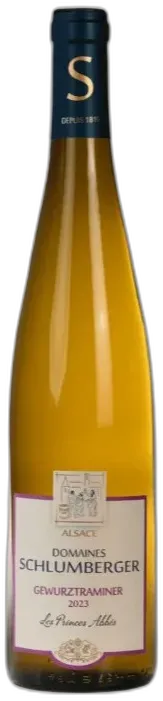 photo du vin Domaines Schlumberger, Alsace Gewurztraminer, Princes Abbés