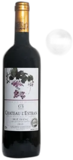 capture du vin Château l’Estran 2013 Médoc Vin Rouge du Bordelais