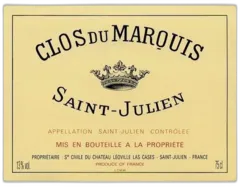 image du vin Clos du Marquis 2005