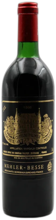 photo du vin Château Palmer 3ème Grand Cru Classé