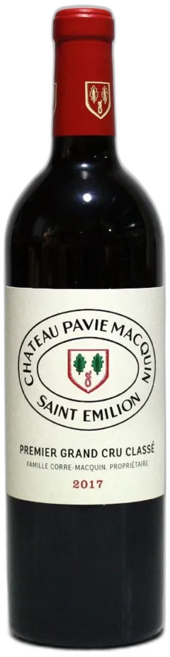 illustration du vin Château Pavie-Macquin Saint-Emilion Grand Cru Rouge 2017
