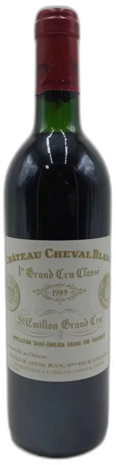photo du vin Château Cheval Blanc 1989