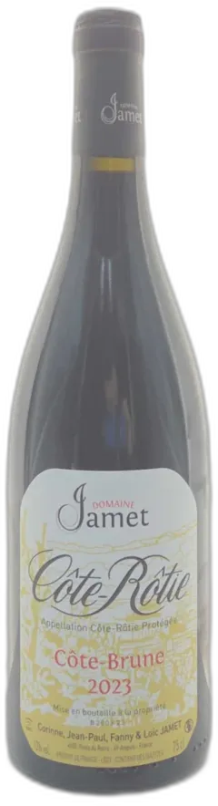 vue du vin Côte-Brune