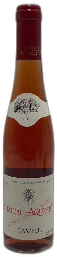 photo du vin Tavel Rosé 2023 Château d’Aqueria