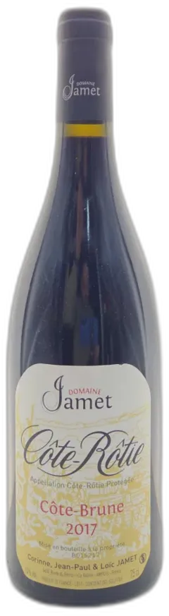 vue du vin Côte-Brune