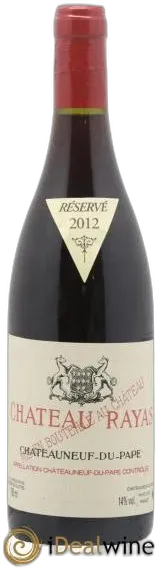 image du vin Château Rayas Emmanuel Reynaud