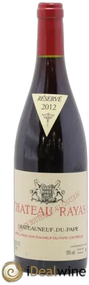 image du vin Château Rayas Emmanuel Reynaud