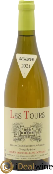 image du vin Les Tours Grenache Blanc