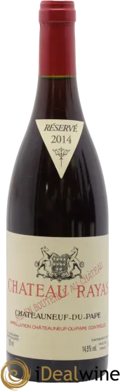 image du vin Château Rayas Emmanuel Reynaud