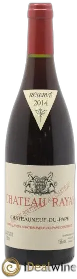 image du vin Château Rayas Emmanuel Reynaud