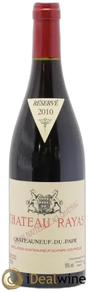 image du vin Château Rayas Emmanuel Reynaud