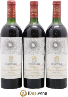 photos du vin Château Mouton Rothschild 1er Grand Cru Classé