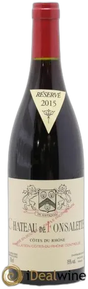 aperçu du vin Château de Fonsalette Emmanuel Reynaud