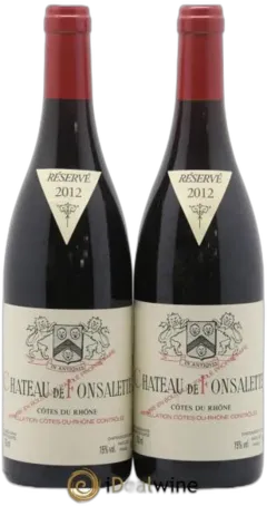 aperçu du vin Château de Fonsalette Emmanuel Reynaud