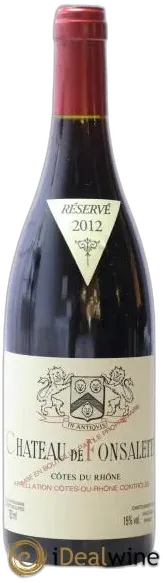 aperçu du vin Château de Fonsalette Emmanuel Reynaud