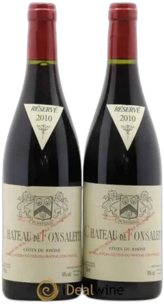 aperçu du vin Château de Fonsalette Emmanuel Reynaud