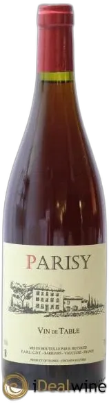 photo du vin Parisy Emmanuel Reynaud