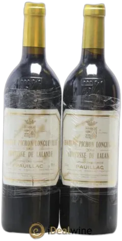 vue du vin Château Pichon Longueville Comtesse de Lalande 2ème Grand Cru Classé