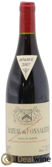 aperçu du vin Château de Fonsalette Emmanuel Reynaud