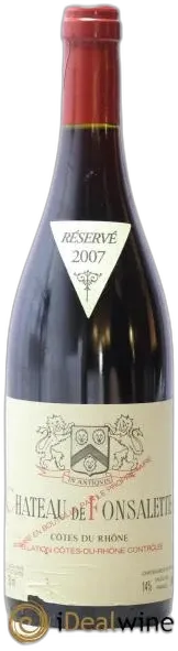 aperçu du vin Château de Fonsalette Emmanuel Reynaud