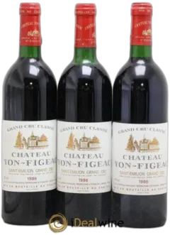 vue du vin Château Yon Figeac Grand Cru Classé