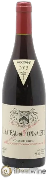 aperçu du vin Château de Fonsalette Emmanuel Reynaud