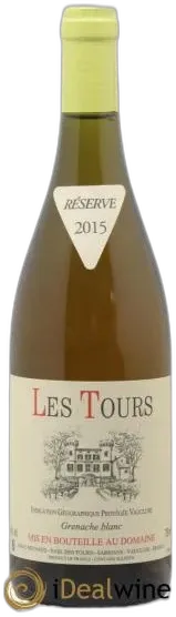 image du vin Les Tours Grenache Blanc