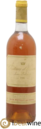 illustration du vin Château D&Apos; Yquem 1er Cru Classé Supérieur