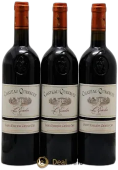 vue du vin Château Quinault L&Apos;Enclos