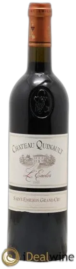vue du vin Château Quinault L&Apos;Enclos