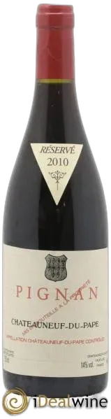 photo du vin Pignan Emmanuel Reynaud