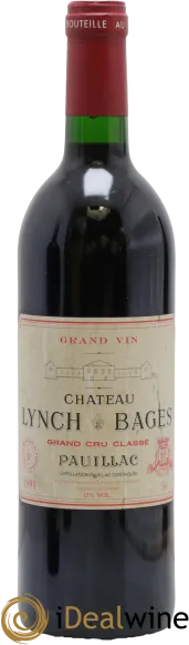 photo du vin Château Lynch Bages 5ème Grand Cru Classé