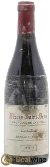 photo du vin Clos de la Bussière