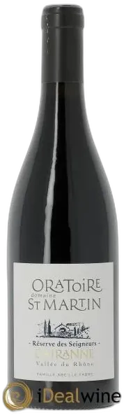photos du vin Cairanne Réserve des Seigneurs Oratoire Saint-Martin Frédéric et François Alary