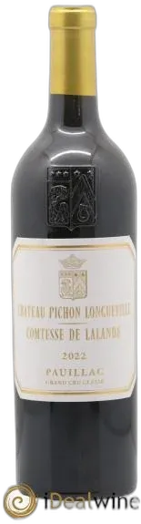 vue du vin Château Pichon Longueville Comtesse de Lalande 2ème Grand Cru Classé