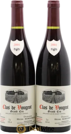 vue du vin Clos de Vougeot Henri Rebourseau