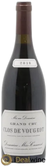 aperçu du vin Clos de Vougeot Méo-Camuzet