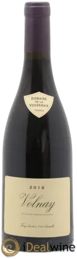photo du vin Volnay Vougeraie