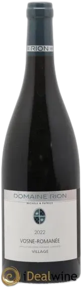 aperçu du vin Vosne-Romanée Village