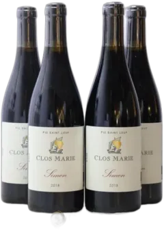 illustration du vin Pic Saint-Loup Clos Marie Cuvée Simon Christophe Peyrus et Françoise Julien