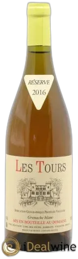 photo du vin les Tours Grenache Blanc Emmanuel Reynaud